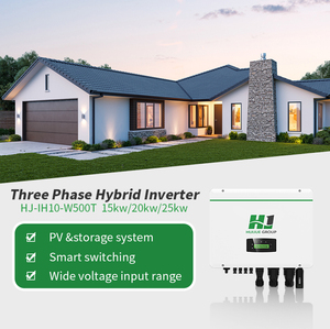 Inversor solar de alta potencia 20KW/25KW Controlador MPPT conectado a la red Entrada de 850V 60Hz AC Salida de onda sinusoidal pura trifásica