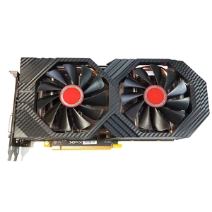 בשימוש xfx rx 580 8g כרטיס גרפיקה כרטיס וידאו rx580 Gddr5זאב שחור Gddr5 יציאת תצוגה dvi rx 580 2304sp כרטיס משחק gpu - Product Image 1