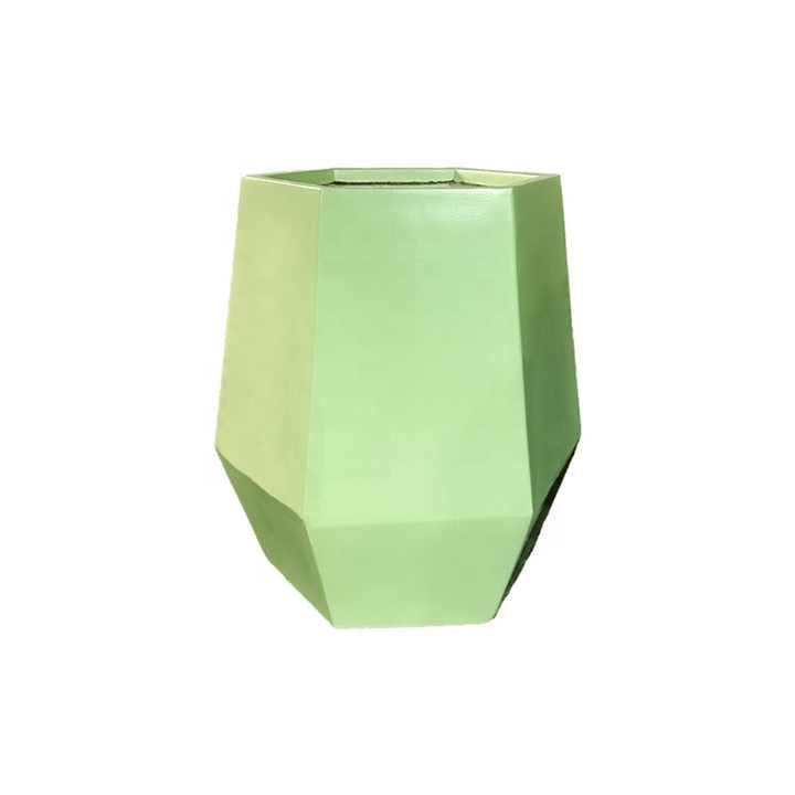 Elegant Pink Flower Design Custom Color Vase with PU Cover for Home Decor Wedding Garden Application Fashionable Stylish Vase