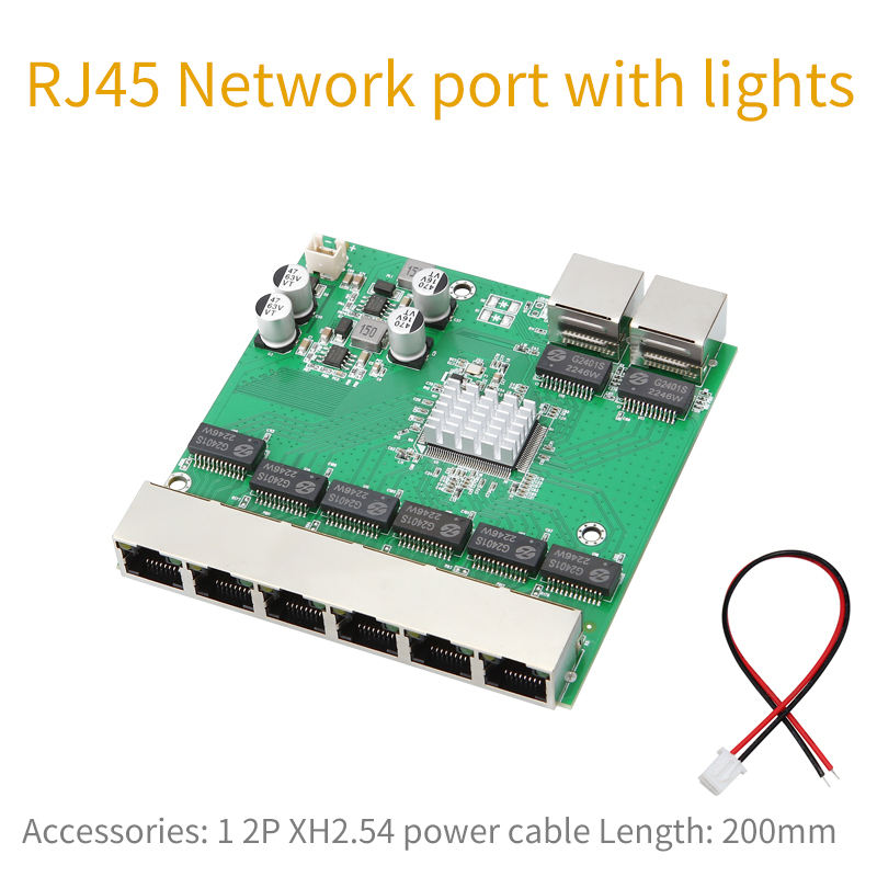 Carte de commutateur réseau Gigabit 8 ports