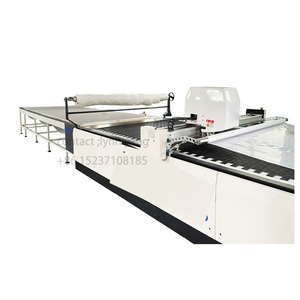 Otomatik çok katmanlı Gerber halı kesici makinesi kot kumaş kesme makinesi güneşlikler kumaş kesme makinesi PVC kumaş kesici - Product Image 1