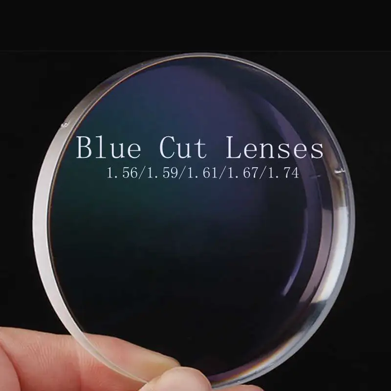 Hot-Sales 1.56 eye lenses blue cut lenses optical stock Lens HMC coating with wholesale manufacture price