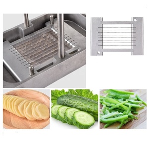 Patates turp salatalık soğan için 3/16 inç alüminyum manuel dilimleme kesme makinesi yeni durum verimli kesici - Product Image 3