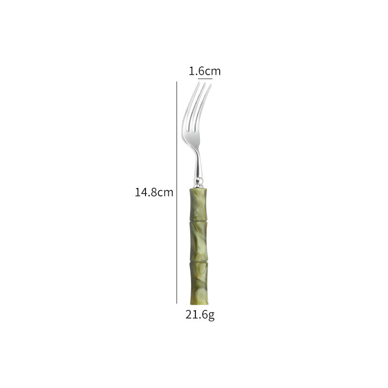Vert - fourchette à thé