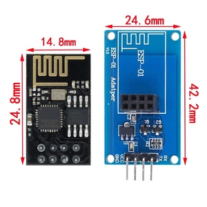 <strong>ESP8266</strong> <strong>ESP</strong>-<strong>01</strong> ESP01 Serial <strong>Wireless</strong> <strong>WIFI</strong> <strong>Module</strong> For Transceiver Receiver Adapter Board Raspberry Pi R3 One 3.3V 5V - Product Image 2