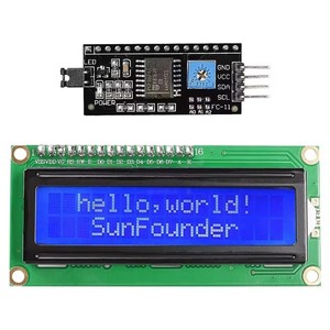 <strong>LCD1602</strong> Blue Green screen IIC / I2C <strong>LCD</strong> screen <strong>module</strong> 1602 IIC <strong>LCD</strong> <strong>display</strong> <strong>module</strong> - Product Image 3