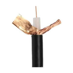 İletişim ve ısıtma uygulamaları için CCS/bakır telli iletken PE izolasyonlu koaksiyel CCTV kablo RG6/RG59 - Product Image 3