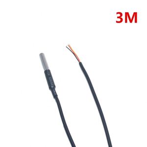 DS18B20 <strong>Temperature</strong> <strong>Sensor</strong> Module Kit Waterproof 100CM <strong>Digital</strong> <strong>Sensor</strong> Cable Stainless Steel Probe Terminal Adapter for <strong>Arduino</strong>