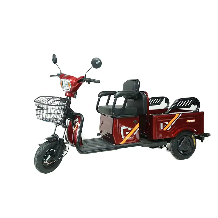 Tricycle pour adulte tricycle électrique à 3 roues pour adultes tricycles électriques transport pour le travail