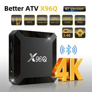 Best BT Global Version ATV X96q Tv <strong>Box</strong> Android X96Q Smart Tv <strong>Box</strong> 4K <strong>HD</strong> 1080P 2.4G 5G WiFi OTT Streaming Media Player in Stock - Product Image 3