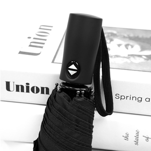 Shenzhen Factory Good Quality Simple <strong>Plain</strong> <strong>Color</strong> Design Customized logo Printing Automatic Open 21''*8k 3 <strong>Fold</strong> <strong>Umbrella</strong> - Product Image 6