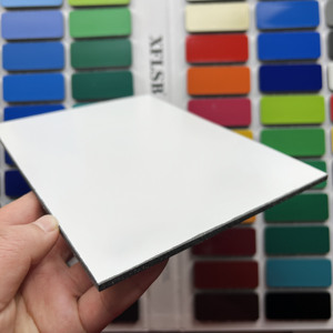 Matte Black <strong>Acm</strong> Sheet Wall <strong>Cladding</strong> Aluminum Metal Composite Panel for Facades - Product Image 3
