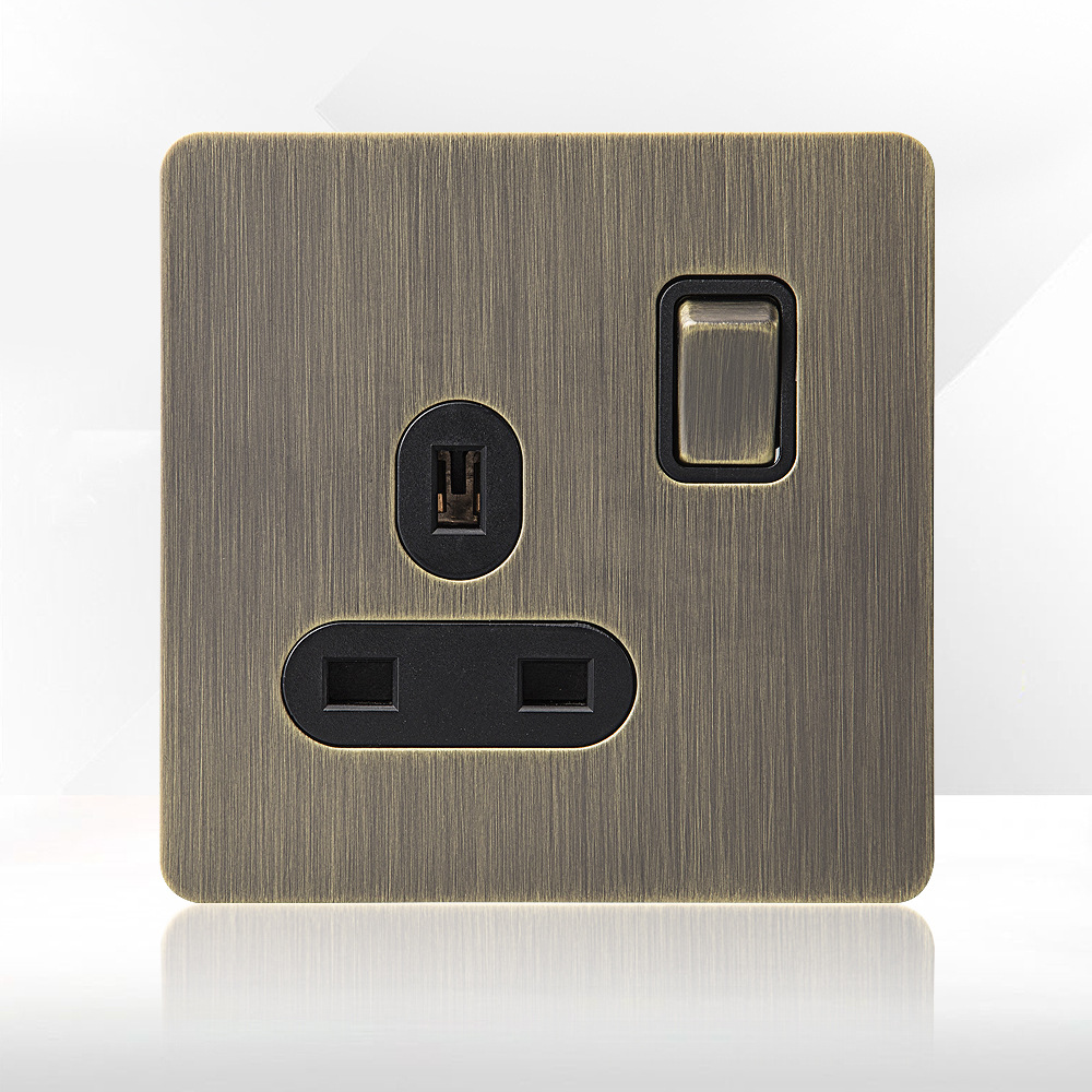 1 gang 13A UK socket