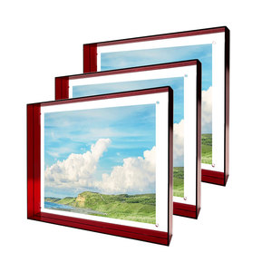 Tùy Chỉnh Đa-Màu Sắc Nổ <span class=keywords><strong>Acrylic</strong></span> Khung Ảnh Màu Sắc Gia Đình Nhựa Khung Ảnh - Product Image 4