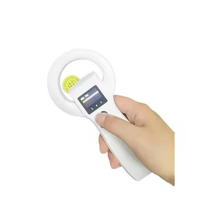 Iso11784/5 FDX-B HDX em4305 <span class=keywords><strong>RFID</strong></span> Tai tag <span class=keywords><strong>Reader</strong></span> & Pet Scanner với thiết kế chống thấm nước OLED màn hình cho chăn nuôi nhận dạng - Product Image 1