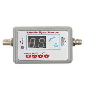 Digital <strong>Satfinder</strong> Satellite Finder Alignment Signal Amplifier Satlink Tester Meter With Compass DVB S2 Receptor