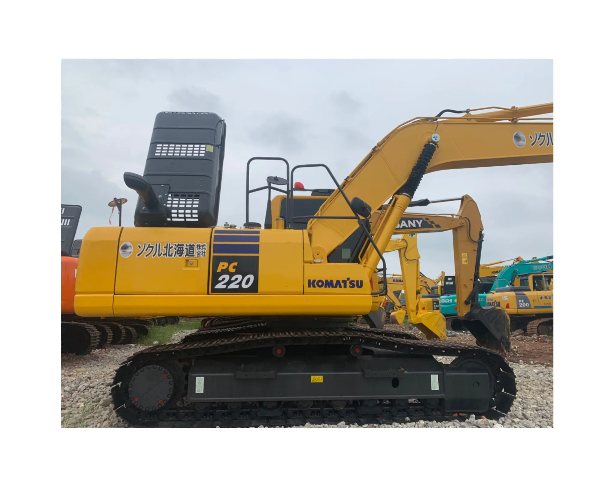 Escavatore Komatsu PC220 usato in vendita a caldo 2022 ultimo escavatore Komatsu grande usato Komatsu PC220/PC200