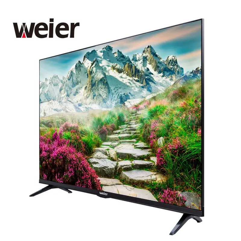 Weier-tv de pantalla plana grande 4k, ultra hd, 3d, 80 pulgadas, nuevo tamaño