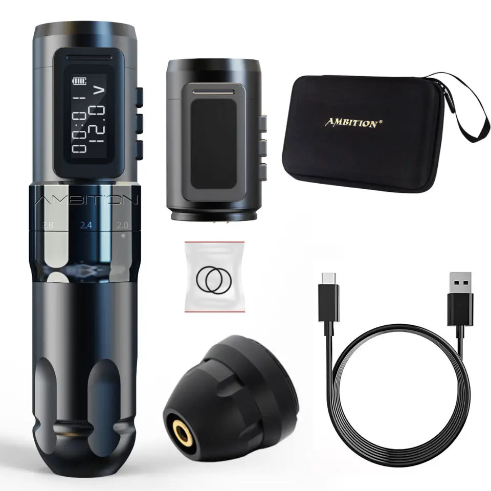 Black Double Battery Kit