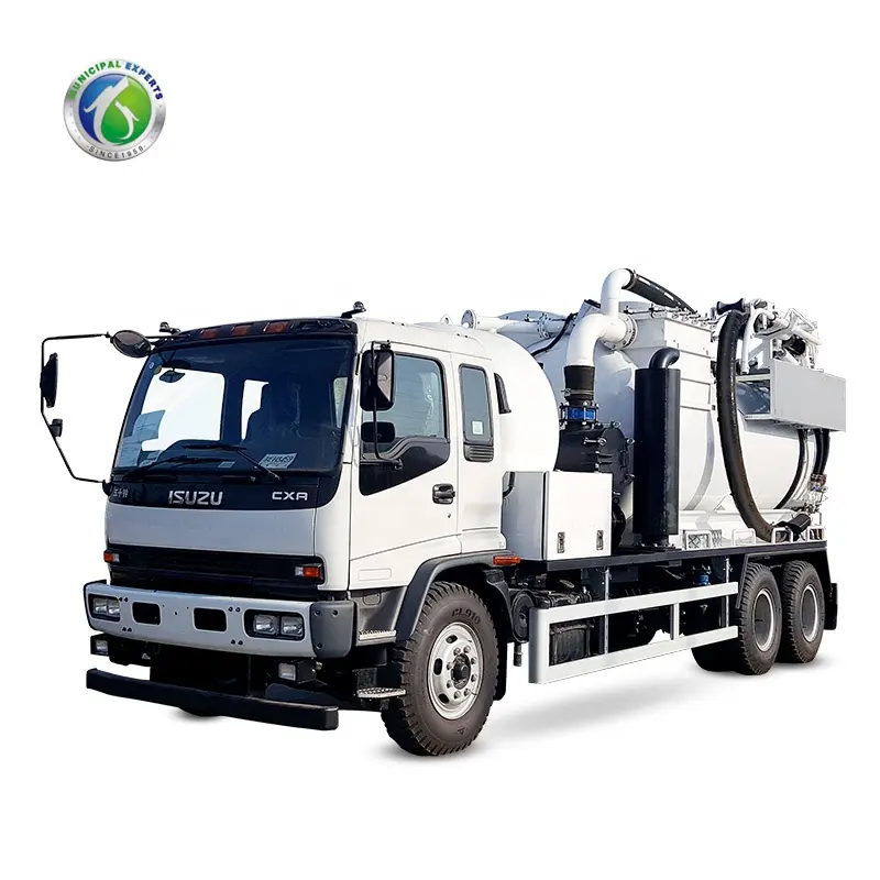 10CBM Industrial Dry and Wet Vacuum Truck for Sucking and Discharging