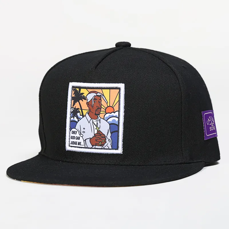 قبعة بيسبول رجالي مطرزة بحافة مسطحة ملائمة للجملة قبعة ملائمة مخصصة قبعة سناباك من Gorras