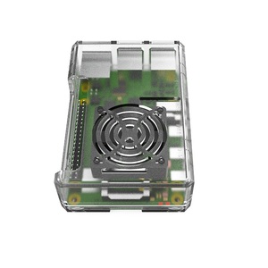 Alta calidad Raspberry Pi 4 Modelo B ABS Case Box Shell Cover se puede instalar con ventilador - Product Image 4