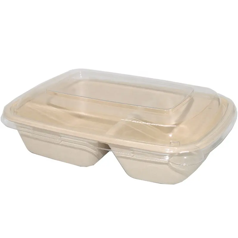 Compostable 펄프 일회용 식품 포장 용기 또는 트레이