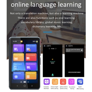 P40 traduttore intelligente di lingue 135 vocale intelligente traduzione Online macchina Offline multilingue discorso traduci (nero) - Product Image 2