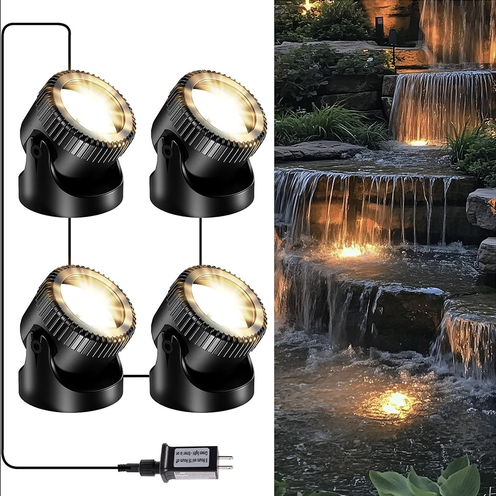Lampe frontale 4 blanc chaud