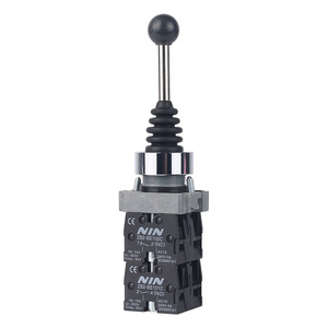 22mm XB2-PA14 XB2-PA24 2NO 2NC 4 pozisyon çapraz basmalı düğme anahtarı Joystick anahtarı kilitleme kendinden kilitlemeli kolu ile - Product Image 2