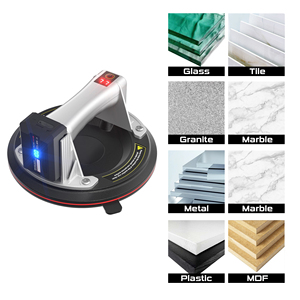 Dụng cụ hút chân không tự động thông minh Mechware 8 inch dành cho đá cẩm thạch, đá granite, gạch, tải trọng tối đa 150 KG, có đồng hồ đo áp suất, thiết kế di động - Product Image 3