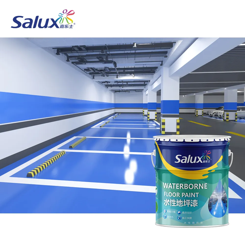 Salux water base epoxy primer floor coating waterproof sealer floor paint