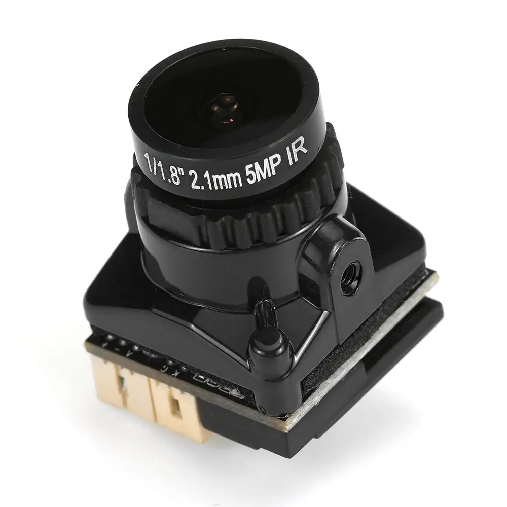Lente Starlight 2.1mm para drone RC, câmera comutável de grande tensão 16:9/4:3 para drone Starlight 1800TVL 2.1mm 16 NTSC/PAL 16:9/4:3