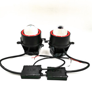 OEM 55W LED araç aydınlatma sistemi, 12V alüminyum + PC motosiklet far projektör sis farları tüm araba modelleri için 0000 - Product Image 6