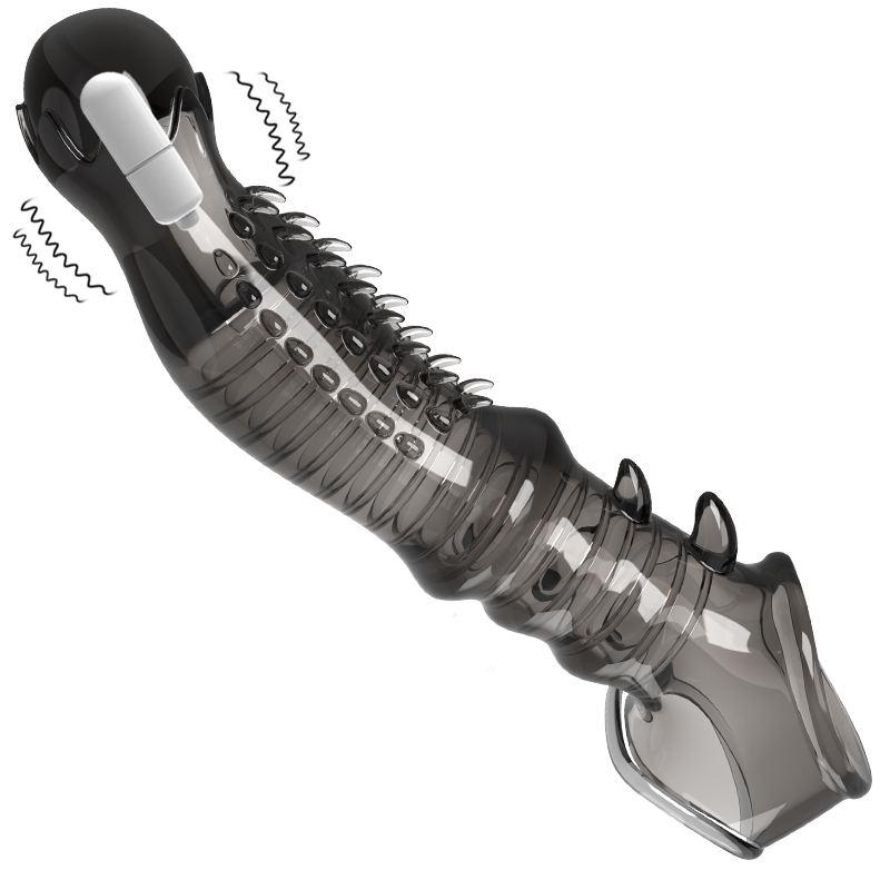 Noir transparent vibrant