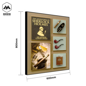 السيجار المادي ، وأواني النبيذ ، والأنابيب اللوحة الزخرفية حار بيع التصاميم الحديثة المخصصة شنقا لوحات الفن التجريدي الجدار - Product Image 5