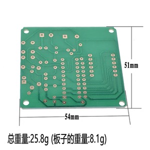 Presa di fabbrica orologio digitale elettronico a 4 cifre Stc89C2051 microcontrollore orologio digitale a 4 cifre orologio digitale fai da te - Product Image 3