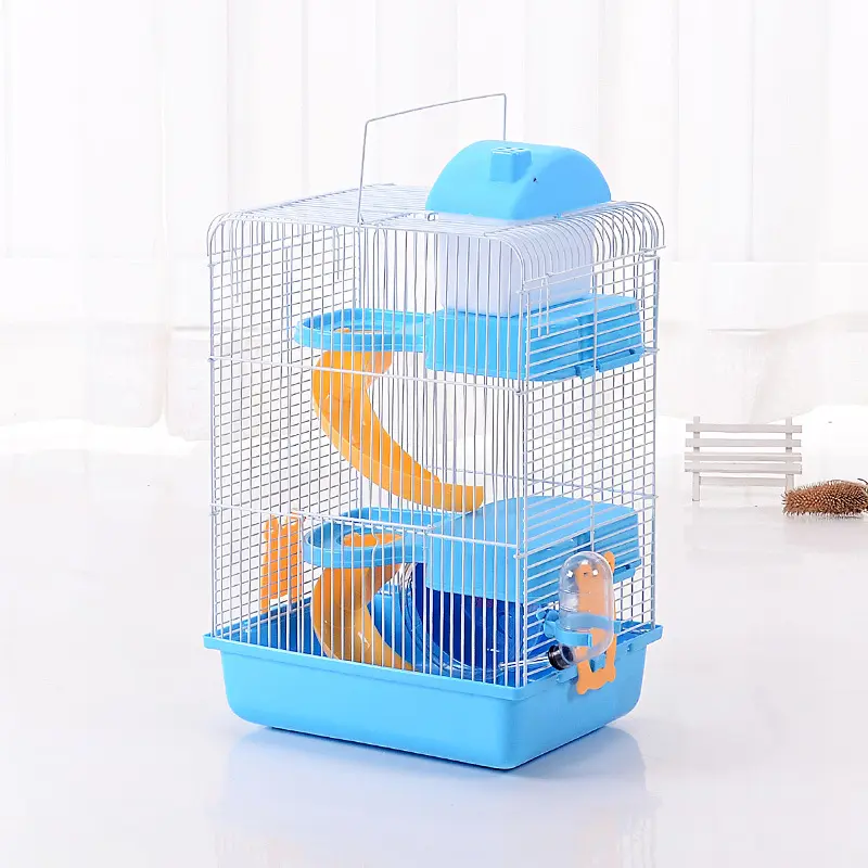 Wholesale Large House Portable Hamster Cage Plastic Luxury Pet Cage Hamster Accessories