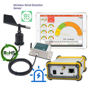 Weather Stations Monitor Wireless Wind Direction <strong>Sensors</strong> Wind Speed Direction Meter Wind Measuring <strong>Devices</strong> Speed Alarm - Product Image 1