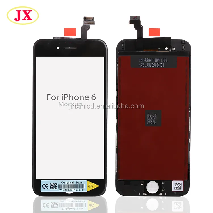 [Jinxin] Gratis Verzending Smartphone Display Voor Iphone 6 Voor Iphone 6 Lcd Digitizer Vergadering