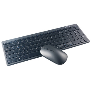 新しく到着した公式キーボードマウスコンボ2.4g接続キーボードとマウスセットを備えたワイヤレスバッテリーキーボード - Product Image 1