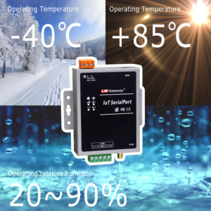 LM SerialPort 101 Serial Converter WiFi Mqtt Tcp Iot Modbus Gateway Bidireccional Transparente RS232 RS485 a Servidor de dispositivo Ethernet - Product Image 2