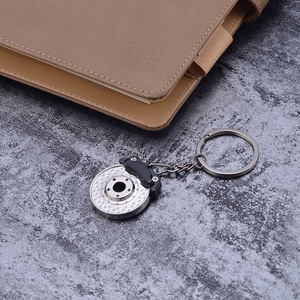 พวงกุญแจเบรคแผ่นดิสก์สำหรับรถยนต์ชิ้นส่วนอะไหล่รถยนต์ KEYFOB อะไหล่รถยนต์พวงกุญแจรถยนต์ของขวัญรถยนต์พวงกุญแจเบรคโรเตอร์ - Product Image 3