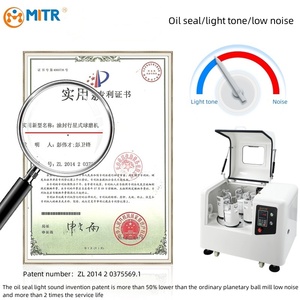 MITR自动实验室行星微型球磨机罐动力磨床，噪音低，用于样品制备 - Product Image 4