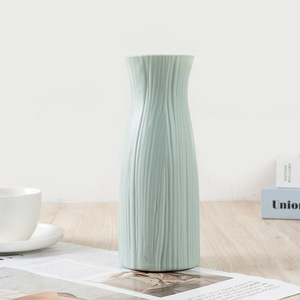 แจกันพลาสติกลายดอกไม้ทรงกระบอกสำหรับใช้ในบ้านของ2023 - Product Image 3