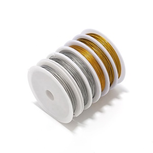 1ロール耐性ストロングラインケーブル0.3/0.5/0.6mmステンレス鋼ワイヤージュエリーコードストリングDIYブレスレットネックレス作り - Product Image 4
