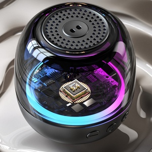 Mới nóng bán nặng Bass Hifi xách tay mini RGB 360 xoay Thần Tài <span class=keywords><strong>Spinner</strong></span> Loa thẻ nhớ 5W IPX4 không thấm nước cho máy tính - Product Image 2