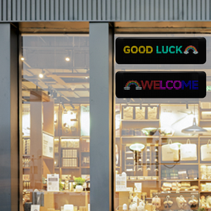 LOY Slogan Bildschirm Programmier bare RGB LED Pixel Matrix Werbung Anzeigetafel LED Light Panel Anzeige bildschirm Led Shop Zeichen - Product Image 3