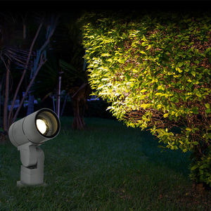 HUAYI yüksek güç ayarlanabilir açısı 9w Ip65 su geçirmez stadyum bahçe çim açık LED projektör - Product Image 2
