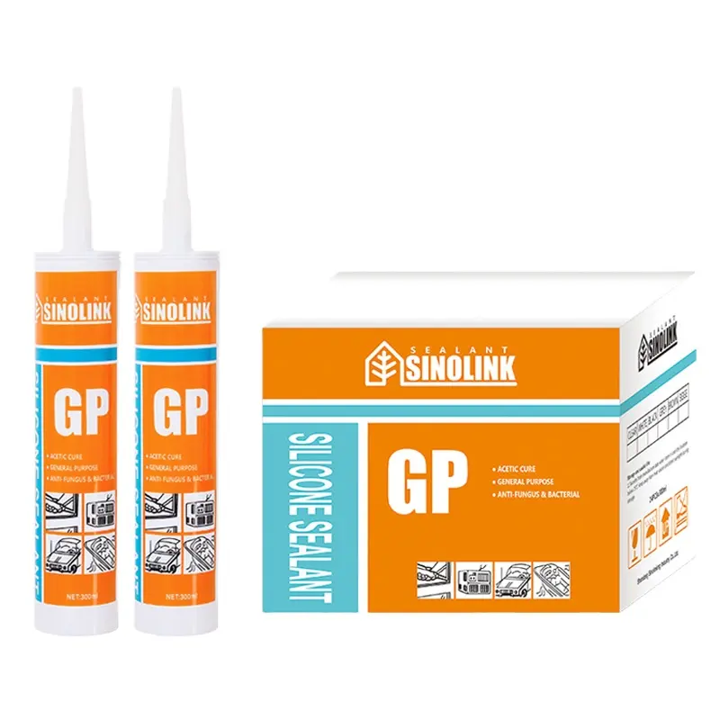 SINOLINK – emballage de tambour de tube de mastic de silicone d'acide de tuile de prix bon marché GP 1200